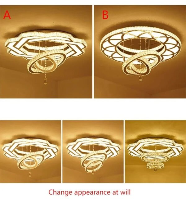 Pendant lights, luxury crystal - Image 3