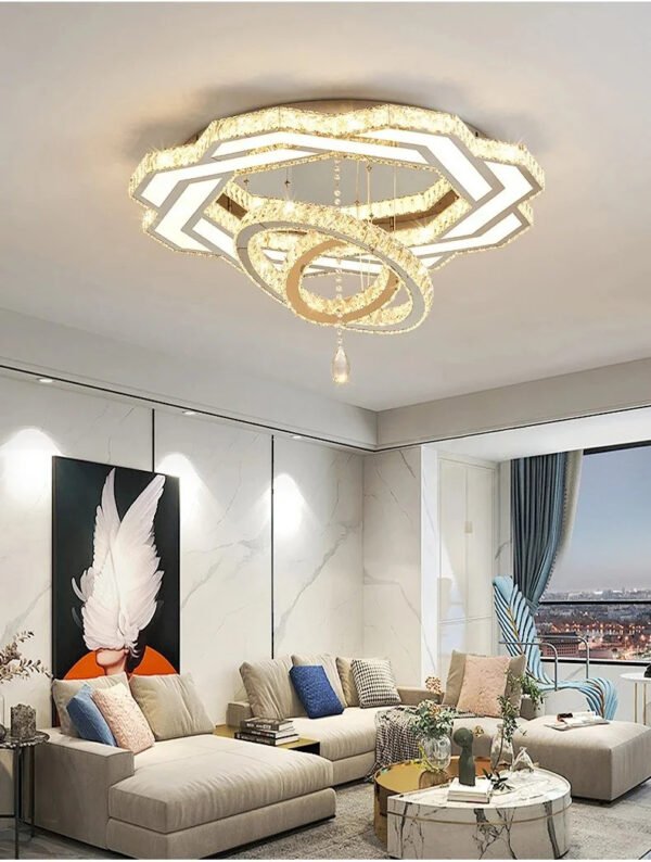 Pendant lights, luxury crystal - Image 5