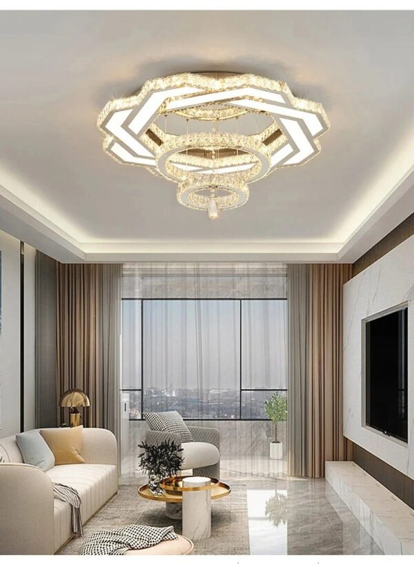 Pendant lights, luxury crystal - Image 14