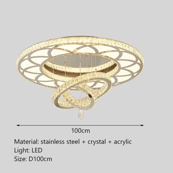 Pendant lights, luxury crystal - Image 27
