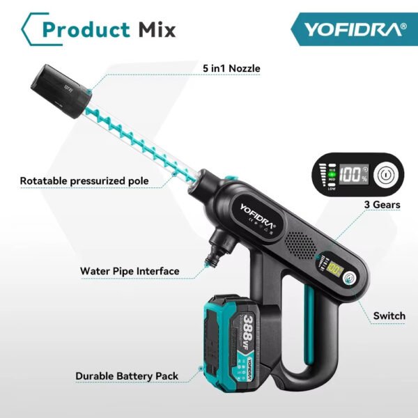 Electric High Pressure Washer - Image 2