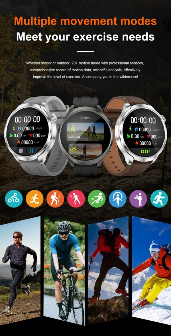 For HUAWEI Outdoor Sport GPS Smart Watches - Image 5