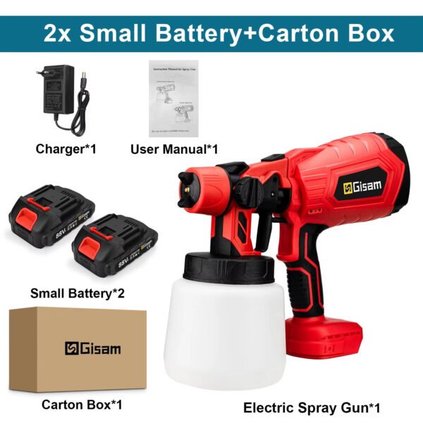 Powerful electric spray gun for car and furniture paint - Image 11