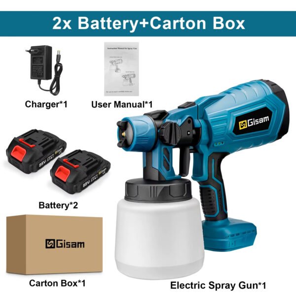 Powerful electric spray gun for car and furniture paint - Image 13
